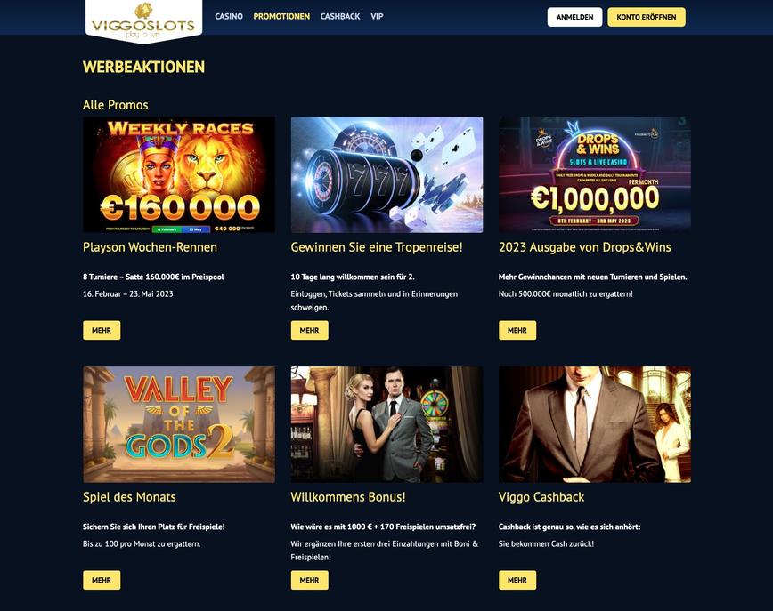 ViggoSlots Casino Boni